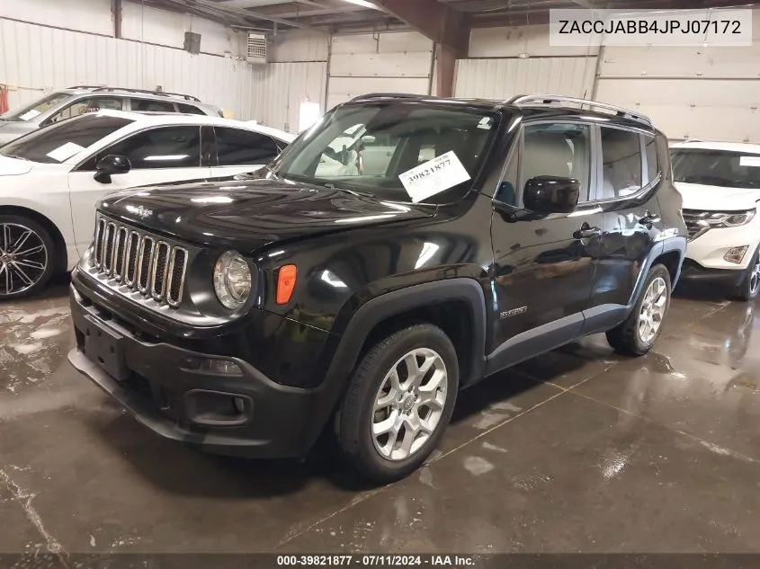 ZACCJABB4JPJ07172 2018 Jeep Renegade Latitude Fwd