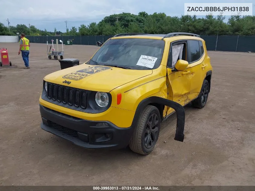 ZACCJBBB6JPH31838 2018 Jeep Renegade Altitude 4X4