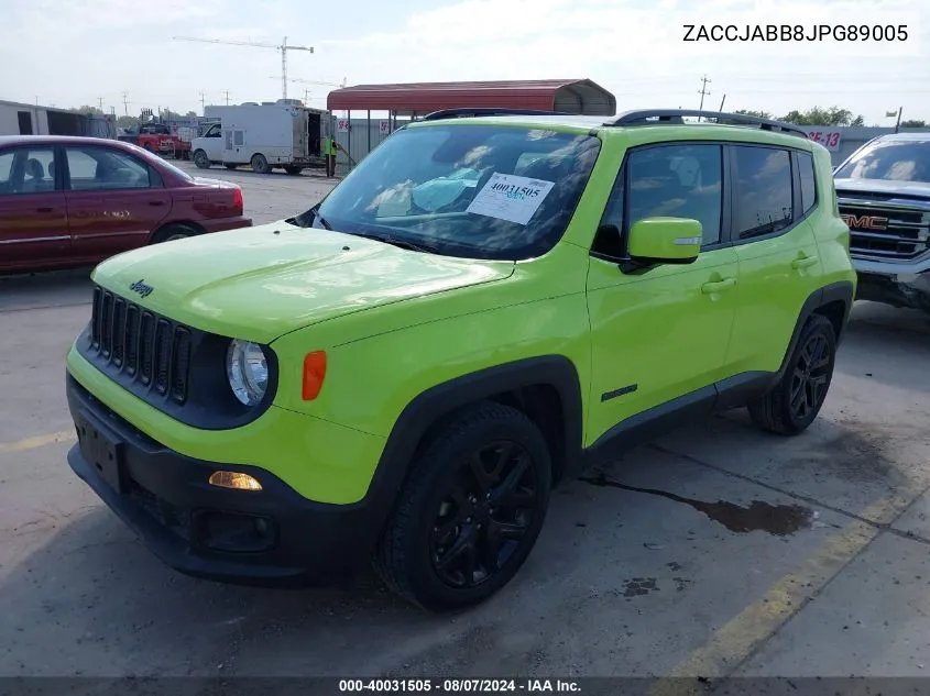 ZACCJABB8JPG89005 2018 Jeep Renegade Altitude Fwd