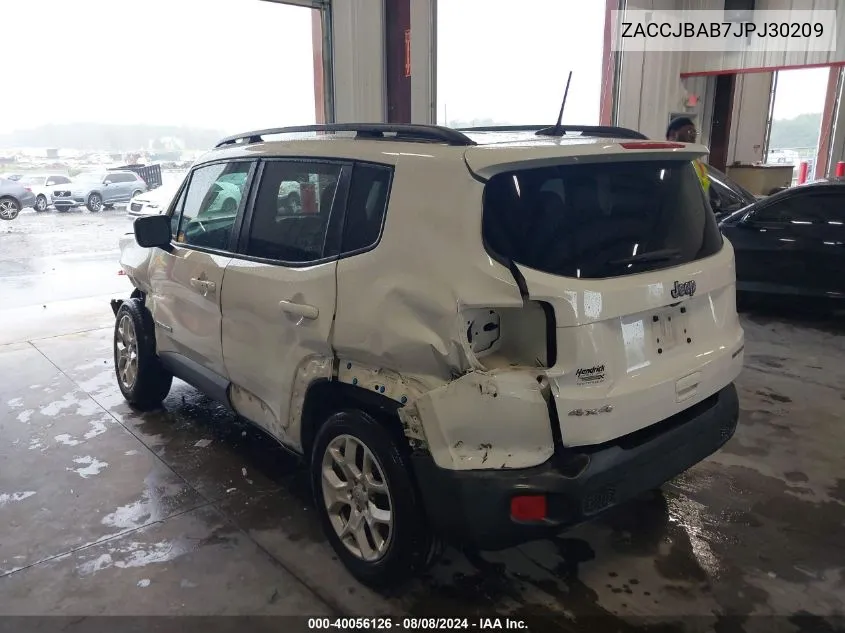 ZACCJBAB7JPJ30209 2018 Jeep Renegade Sport 4X4