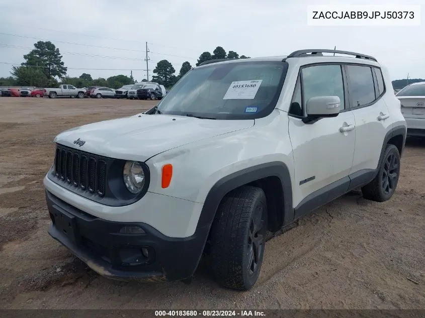 2018 Jeep Renegade Altitude Fwd VIN: ZACCJABB9JPJ50373 Lot: 40183680