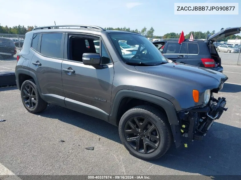 2018 Jeep Renegade Altitude 4X4 VIN: ZACCJBBB7JPG90877 Lot: 40337674