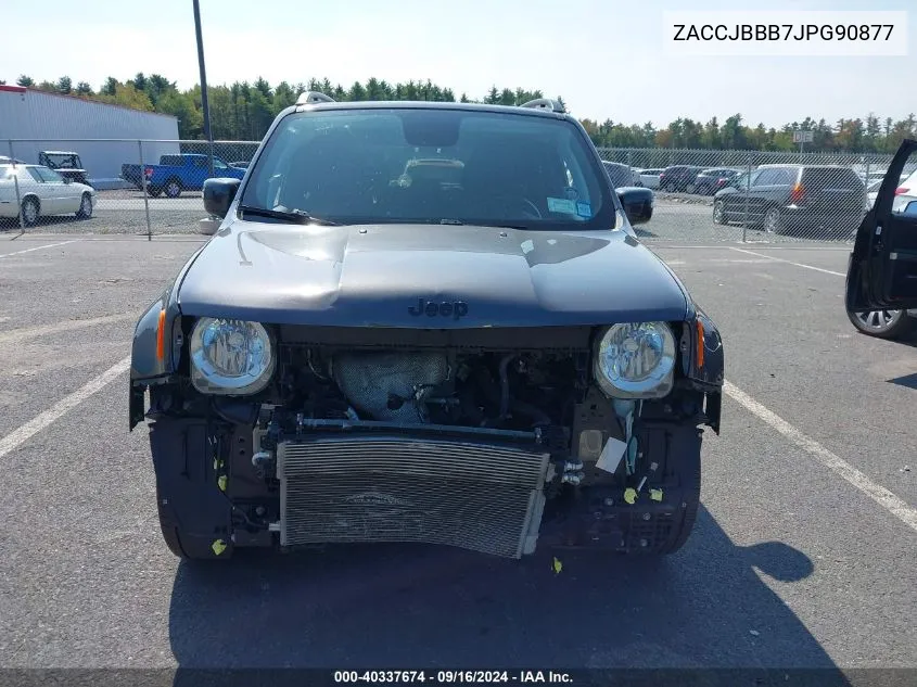 2018 Jeep Renegade Altitude 4X4 VIN: ZACCJBBB7JPG90877 Lot: 40337674