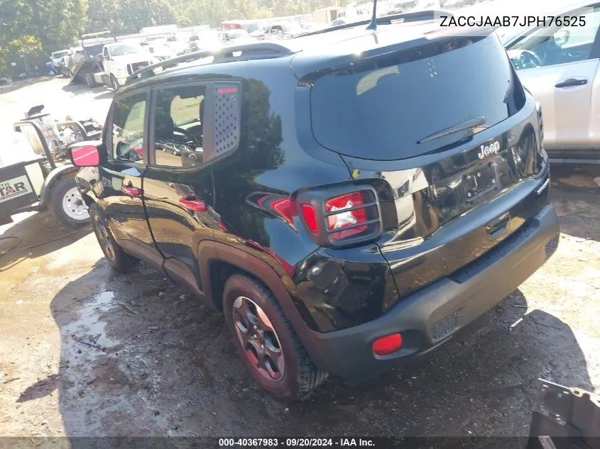 ZACCJAAB7JPH76525 2018 Jeep Renegade Sport Fwd