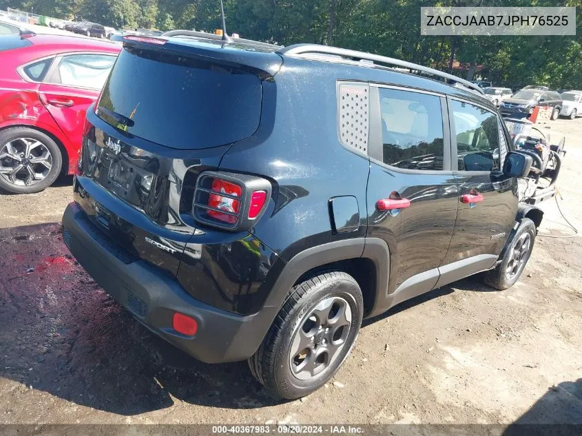 ZACCJAAB7JPH76525 2018 Jeep Renegade Sport Fwd