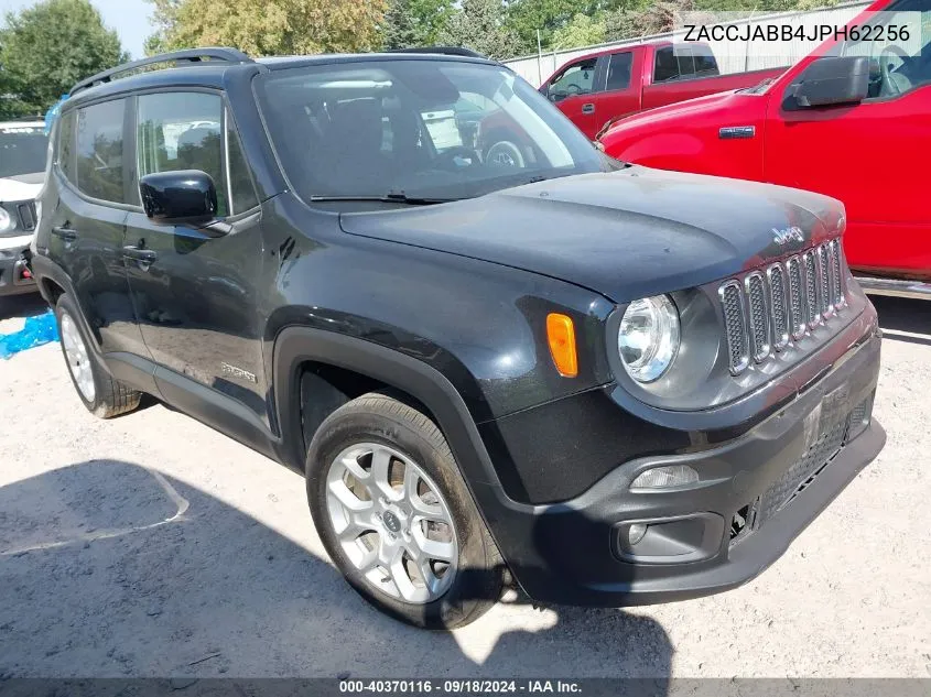 2018 Jeep Renegade Latitude VIN: ZACCJABB4JPH62256 Lot: 40370116