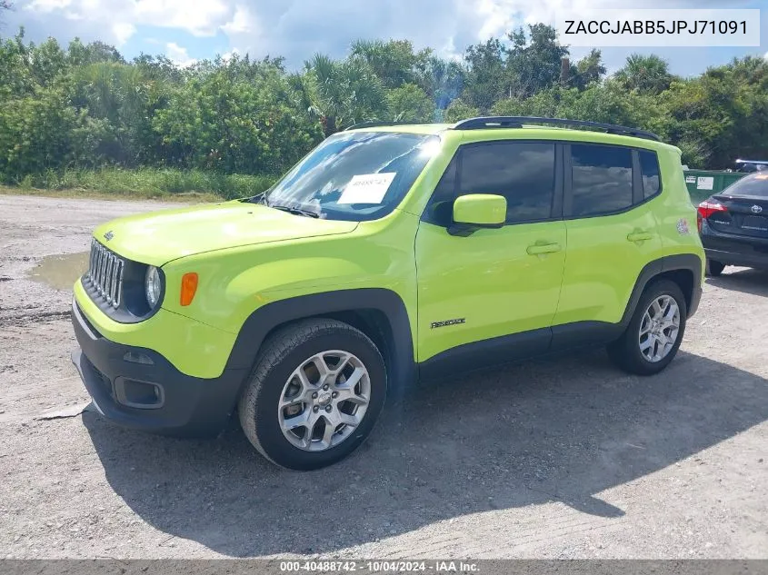 ZACCJABB5JPJ71091 2018 Jeep Renegade Latitude Fwd