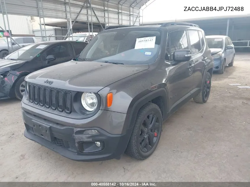 ZACCJABB4JPJ72488 2018 Jeep Renegade Altitude Fwd