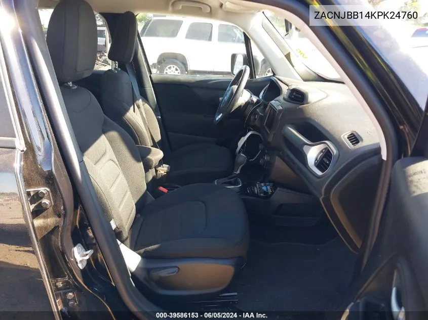 ZACNJBB14KPK24760 2019 Jeep Renegade Latitude 4X4