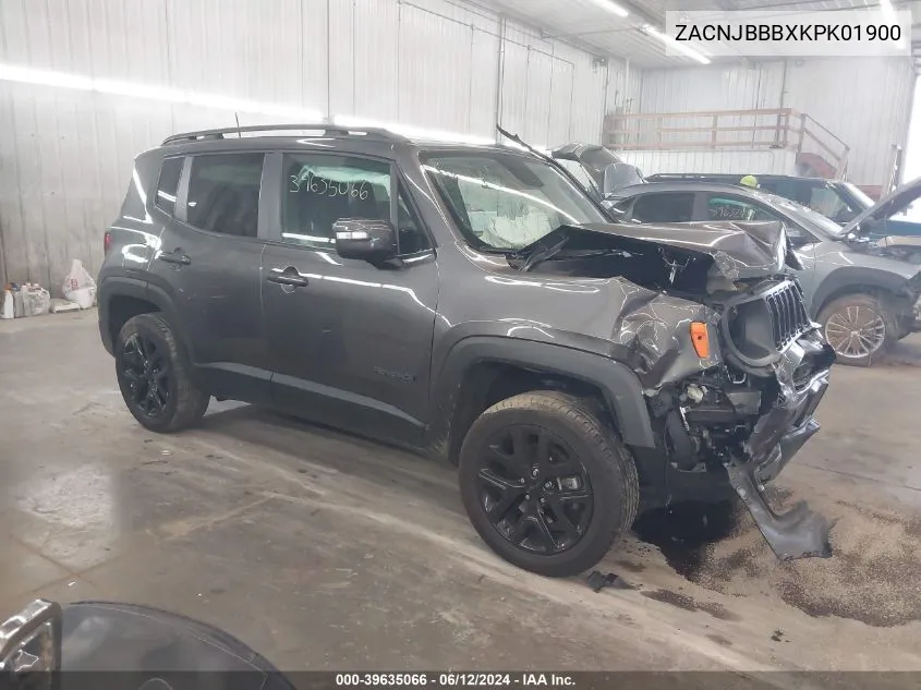 ZACNJBBBXKPK01900 2019 Jeep Renegade Altitude 4X4