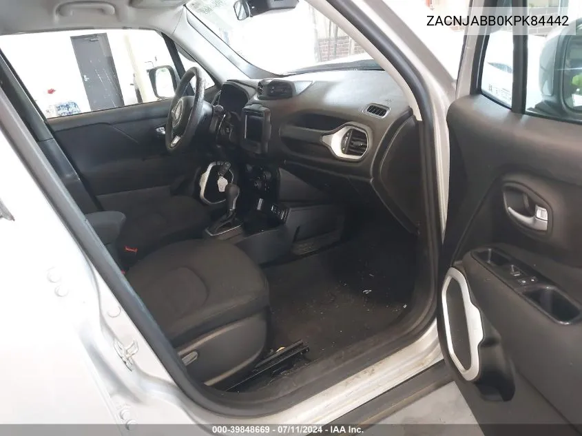 ZACNJABB0KPK84442 2019 Jeep Renegade Latitude Fwd