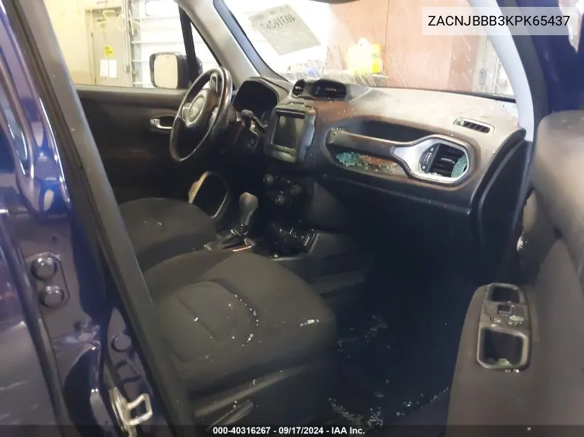 ZACNJBBB3KPK65437 2019 Jeep Renegade Latitude 4X4