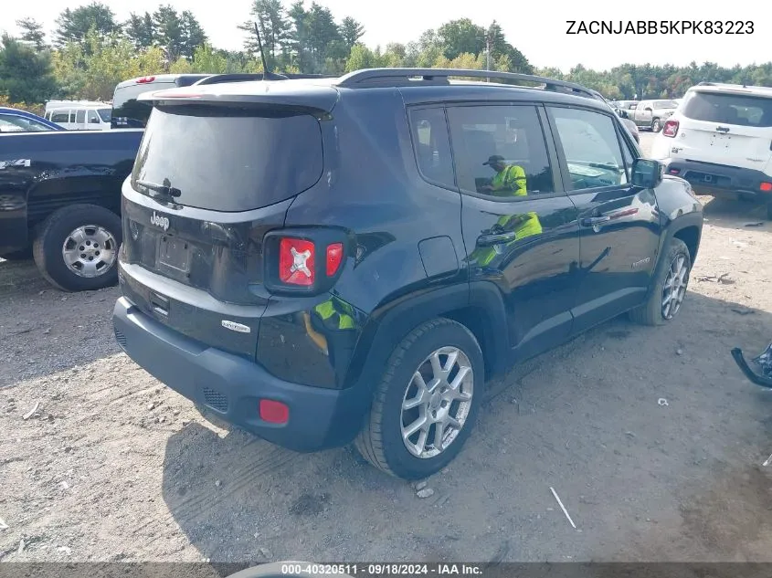 ZACNJABB5KPK83223 2019 Jeep Renegade Latitude