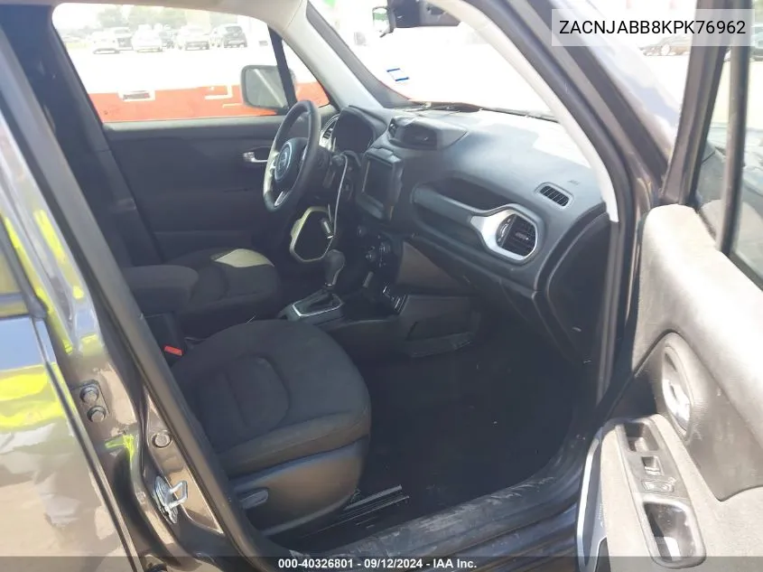 ZACNJABB8KPK76962 2019 Jeep Renegade Latitude