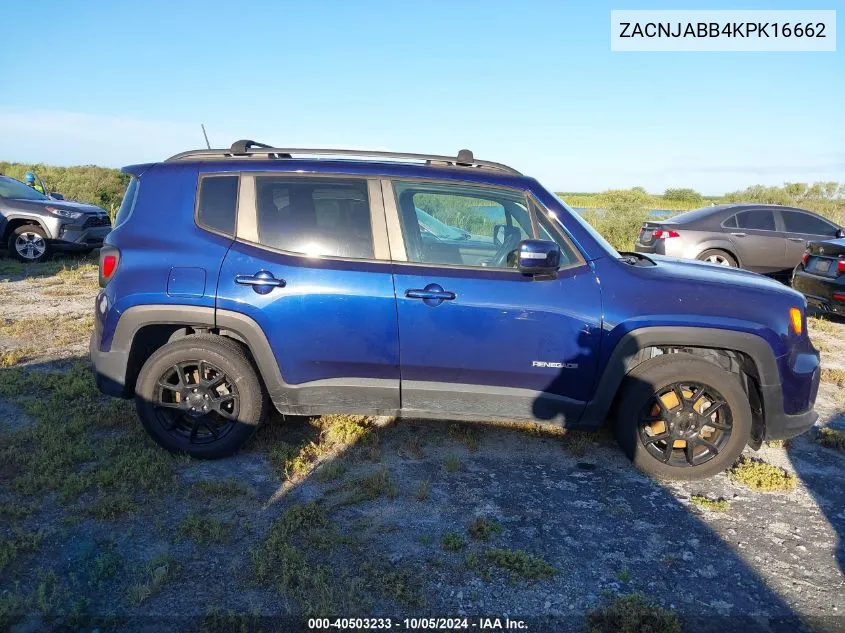 ZACNJABB4KPK16662 2019 Jeep Renegade Latitude