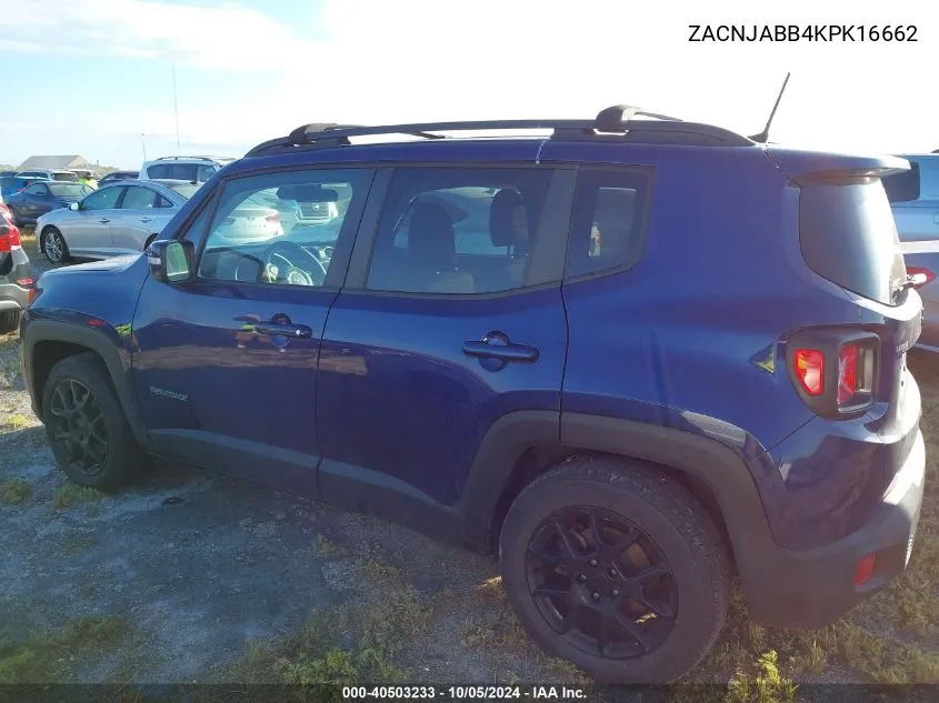 ZACNJABB4KPK16662 2019 Jeep Renegade Latitude