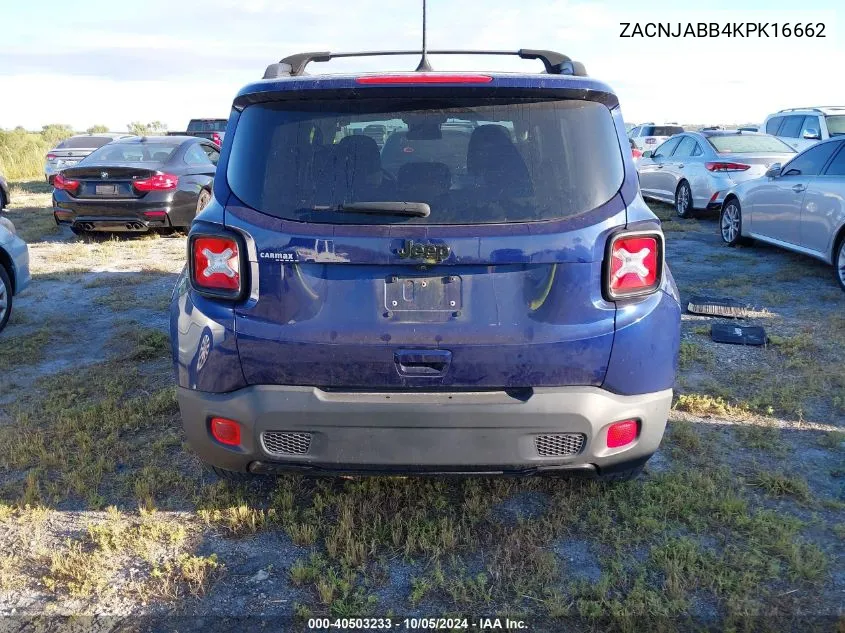 ZACNJABB4KPK16662 2019 Jeep Renegade Latitude