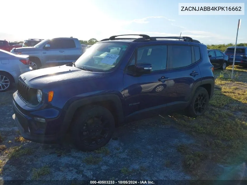 ZACNJABB4KPK16662 2019 Jeep Renegade Latitude