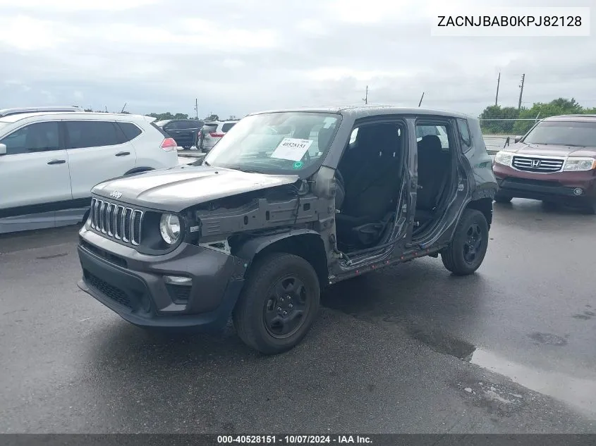 2019 Jeep Renegade Sport VIN: ZACNJBAB0KPJ82128 Lot: 40528151