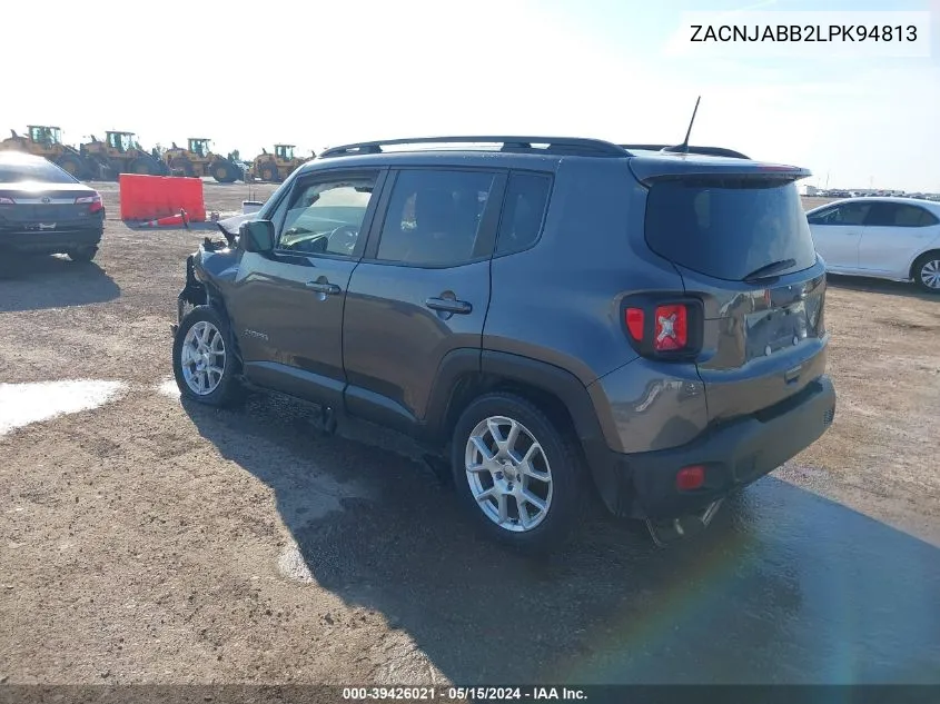 ZACNJABB2LPK94813 2020 Jeep Renegade Latitude Fwd