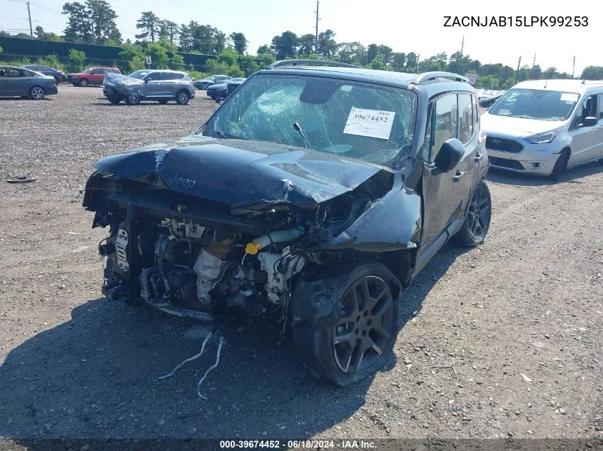 ZACNJAB15LPK99253 2020 Jeep Renegade High Altitude Fwd