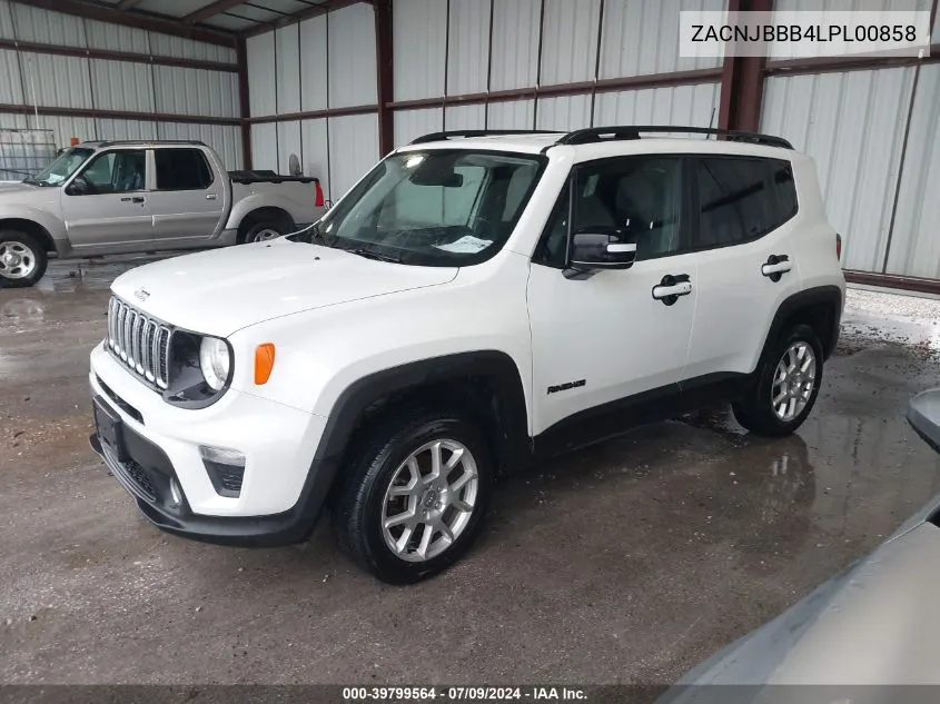 ZACNJBBB4LPL00858 2020 Jeep Renegade Latitude 4X4