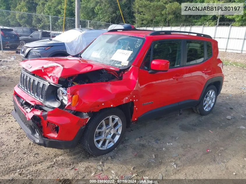 2020 Jeep Renegade VIN: ZACNJABB1PL30197 Lot: 39890022