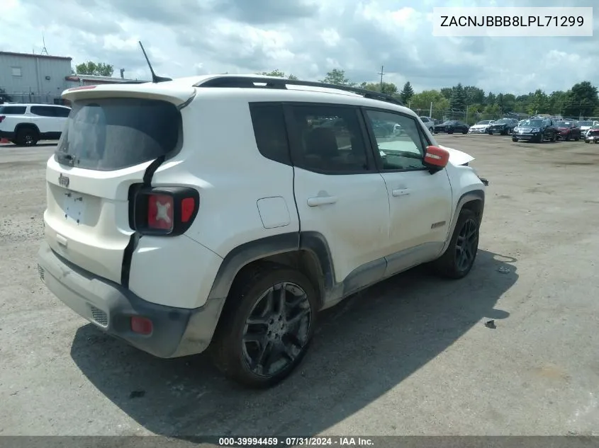 2020 Jeep Renegade Orange Edition 4X4 VIN: ZACNJBBB8LPL71299 Lot: 39994459