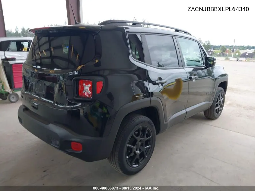 ZACNJBBBXLPL64340 2020 Jeep Renegade Altitude 4X4