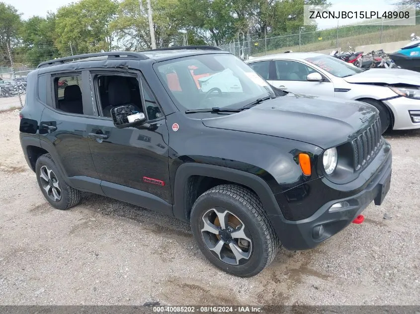 ZACNJBC15LPL48908 2020 Jeep Renegade Trailhawk 4X4