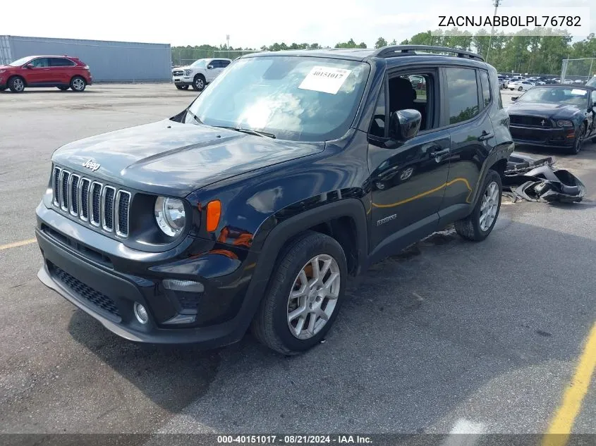 ZACNJABB0LPL76782 2020 Jeep Renegade Latitude Fwd