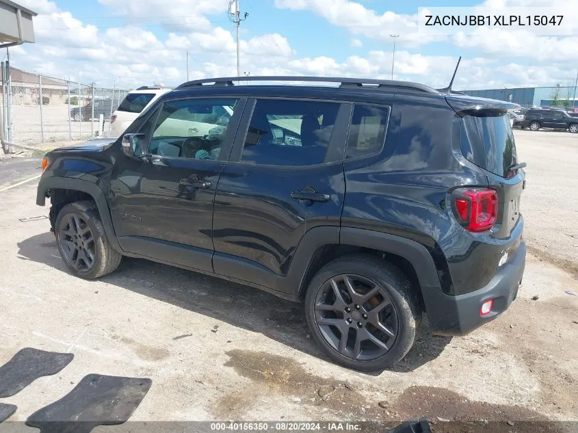 ZACNJBB1XLPL15047 2020 Jeep Renegade High Altitude 4X4