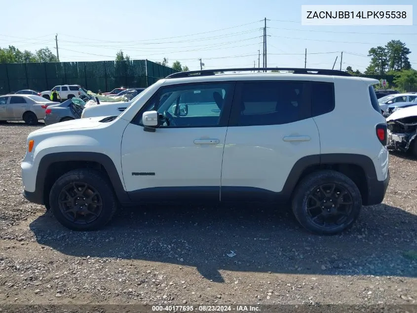 ZACNJBB14LPK95538 2020 Jeep Renegade Altitude 4X4