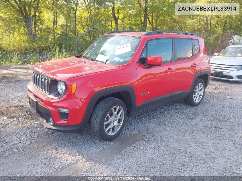 ZACNJBBBXLPL33914 2020 Jeep Renegade Latitude 4X4