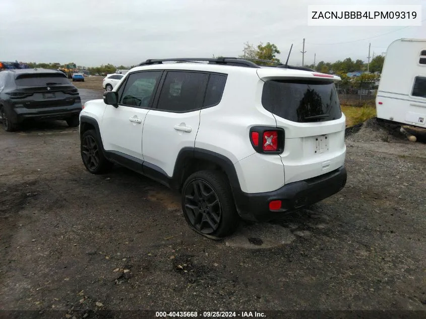 2020 Jeep Renegade Orange Edition 4X4 VIN: ZACNJBBB4LPM09319 Lot: 40435668