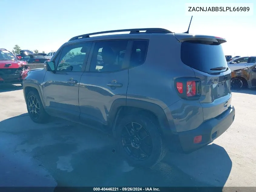 2020 Jeep Renegade Altitude Fwd VIN: ZACNJABB5LPL66989 Lot: 40446221