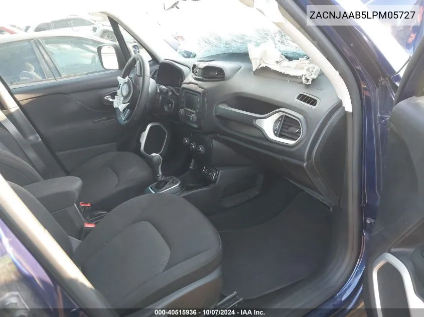 2020 Jeep Renegade Sport VIN: ZACNJAAB5LPM05727 Lot: 40515936