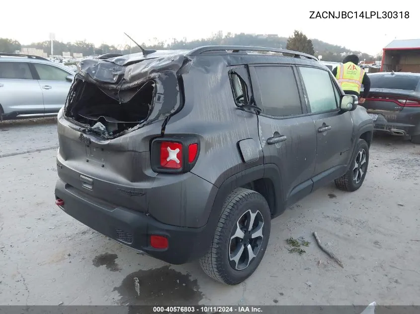 ZACNJBC14LPL30318 2020 Jeep Renegade Trailhawk