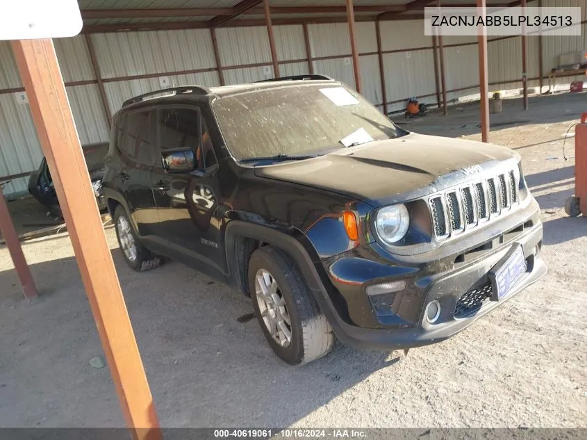 ZACNJABB5LPL34513 2020 Jeep Renegade Latitude Fwd