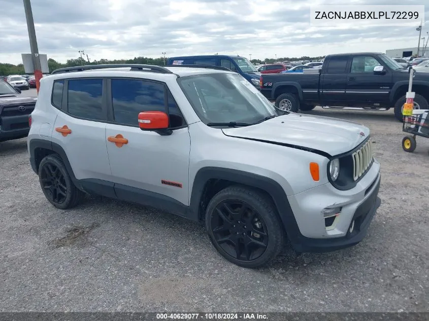 2020 Jeep Renegade Orange Edition Fwd VIN: ZACNJABBXLPL72299 Lot: 40629077