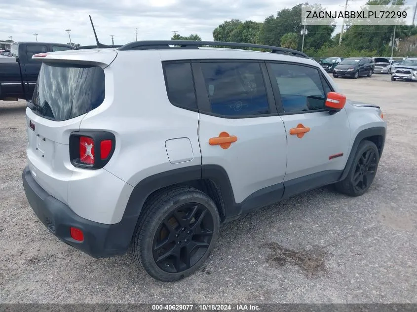 2020 Jeep Renegade Orange Edition Fwd VIN: ZACNJABBXLPL72299 Lot: 40629077