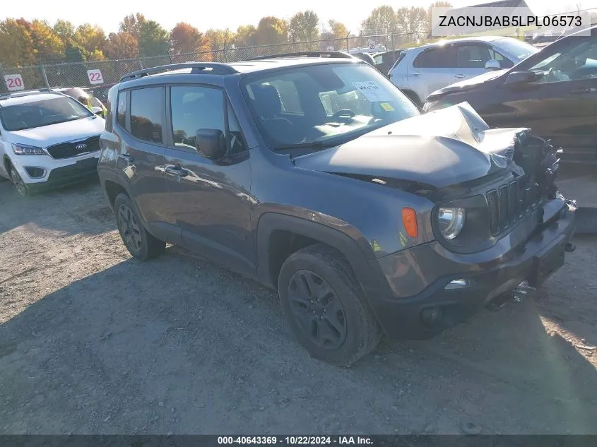 2020 Jeep Renegade Upland 4X4 VIN: ZACNJBAB5LPL06573 Lot: 40643369