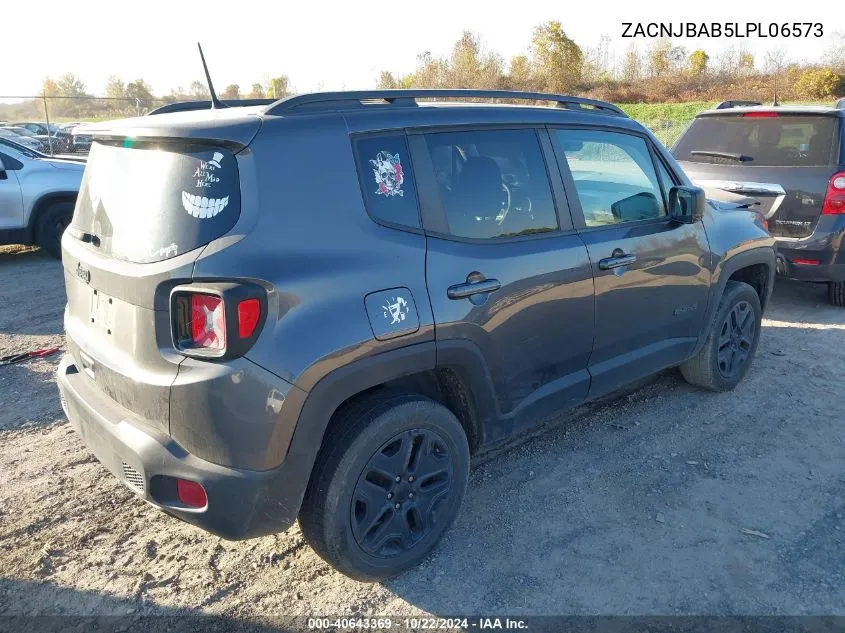 2020 Jeep Renegade Upland 4X4 VIN: ZACNJBAB5LPL06573 Lot: 40643369