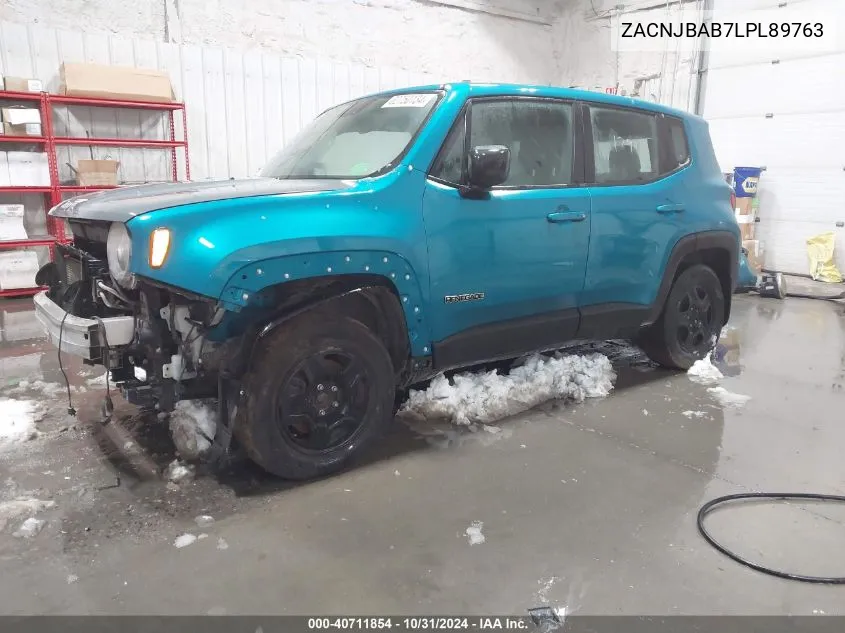 2020 Jeep Renegade Sport 4X4 VIN: ZACNJBAB7LPL89763 Lot: 40711854