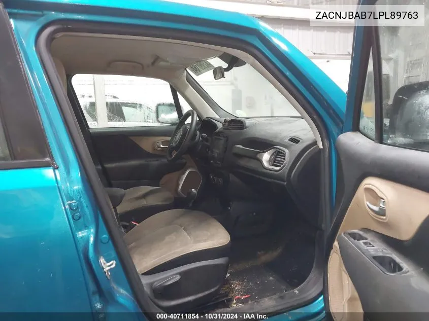 2020 Jeep Renegade Sport 4X4 VIN: ZACNJBAB7LPL89763 Lot: 40711854