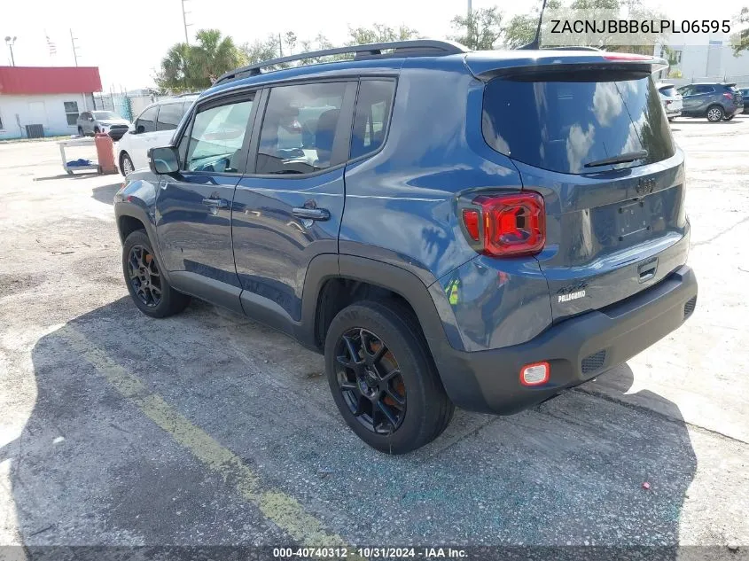 2020 Jeep Renegade Altitude 4X4 VIN: ZACNJBBB6LPL06595 Lot: 40740312