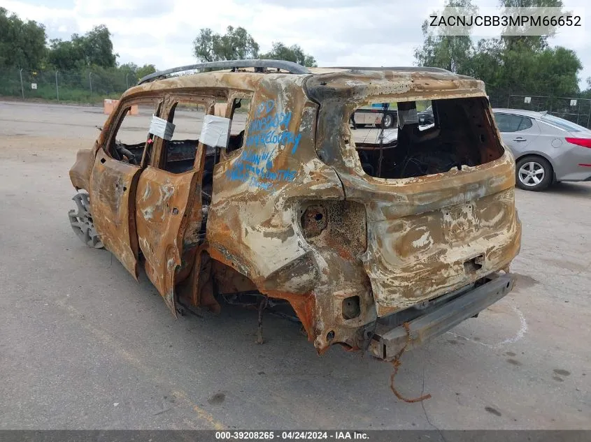 2021 Jeep Renegade Latitude Fwd VIN: ZACNJCBB3MPM66652 Lot: 39208265