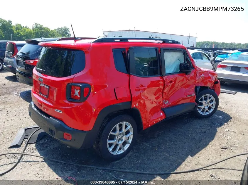 ZACNJCBB9MPM73265 2021 Jeep Renegade Latitude Fwd