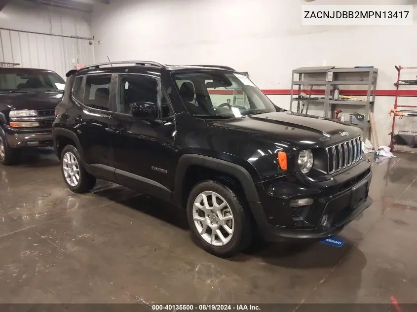 ZACNJDBB2MPN13417 2021 Jeep Renegade Latitude 4X4