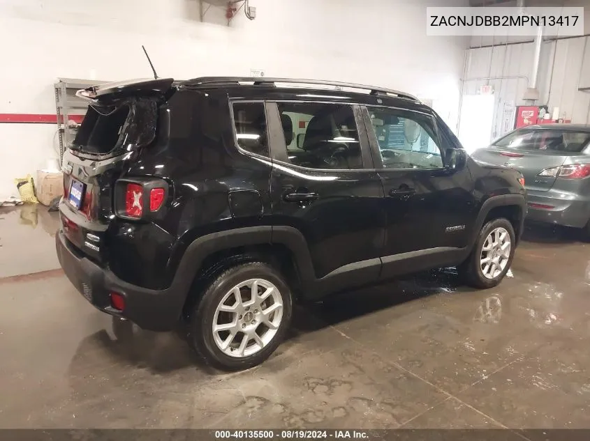 ZACNJDBB2MPN13417 2021 Jeep Renegade Latitude 4X4